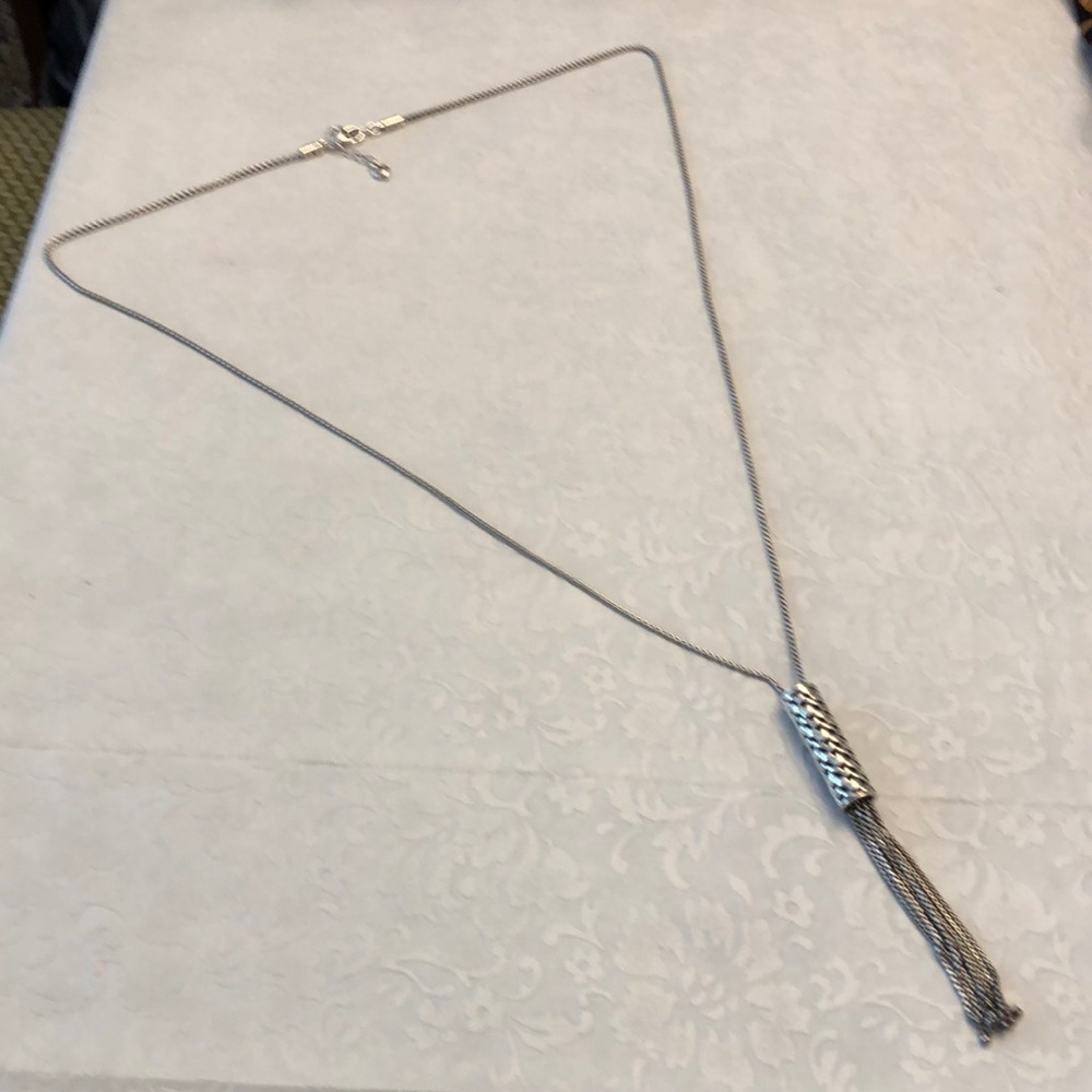 Brighton long tassel necklace